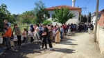 Denizli’de asırlık ‘Çörek Derme’ geleneği bayramda binlerce çocuğu buluşturdu