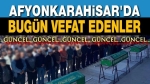 Afyon’da Hocaoğlu Ailesinin acı günü