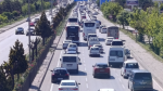 Tatilcilerin dönüş yolculuğu başladı: Afyon’da trafik yoğunluğu oluştu