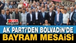 AK Parti’den Bolvadin’de Bayram Mesaisi