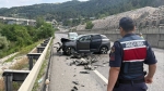 Şelale Rampalarında Kaza: Otomobil Tıra Arkadan Çarptı, 2 Yaralı