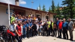 Afyonlu Motosiklet Tutkunları Öğrencilere Verdiği Sözü Tuttu