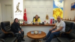 CHP İl Başkanı Hasan Karadeniz’in kardeşi Başkan Köksal ile buluştu