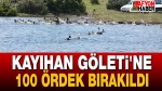 Kayıhan Göleti’ne 100 ördek bırakıldı