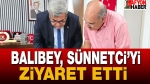 Muhtar Balıbey, Müdür Sünnetci’yi Ziyaret Etti