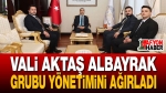 Vali Aktaş Albayrak Medya Grubu’nu Ağırladı