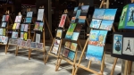Afyon’da Maver Kemal Arsoy’dan 5. Geleneksel Sanat Şöleni: 300 el emeği göz nuru eser sergilendi
