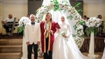Uzun Çarşı esnafı İsmet Mesci, Güven Ersöz ile dünya evine girdi: Nikahı Burcu Köksal kıydı