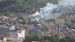 Afyon’da Hıdırlık Mesire Alanı’nda yangın: Alevler şehrin birçok noktasından görüldü