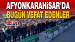 Afyon’da Çetinel Ailesinin acı günü