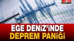 Ege Denizi’nde 4,3 Şiddetinde Deprem