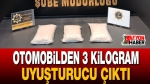 Otomobilden 3 Kilogram Uyuşturucu Çıktı!..