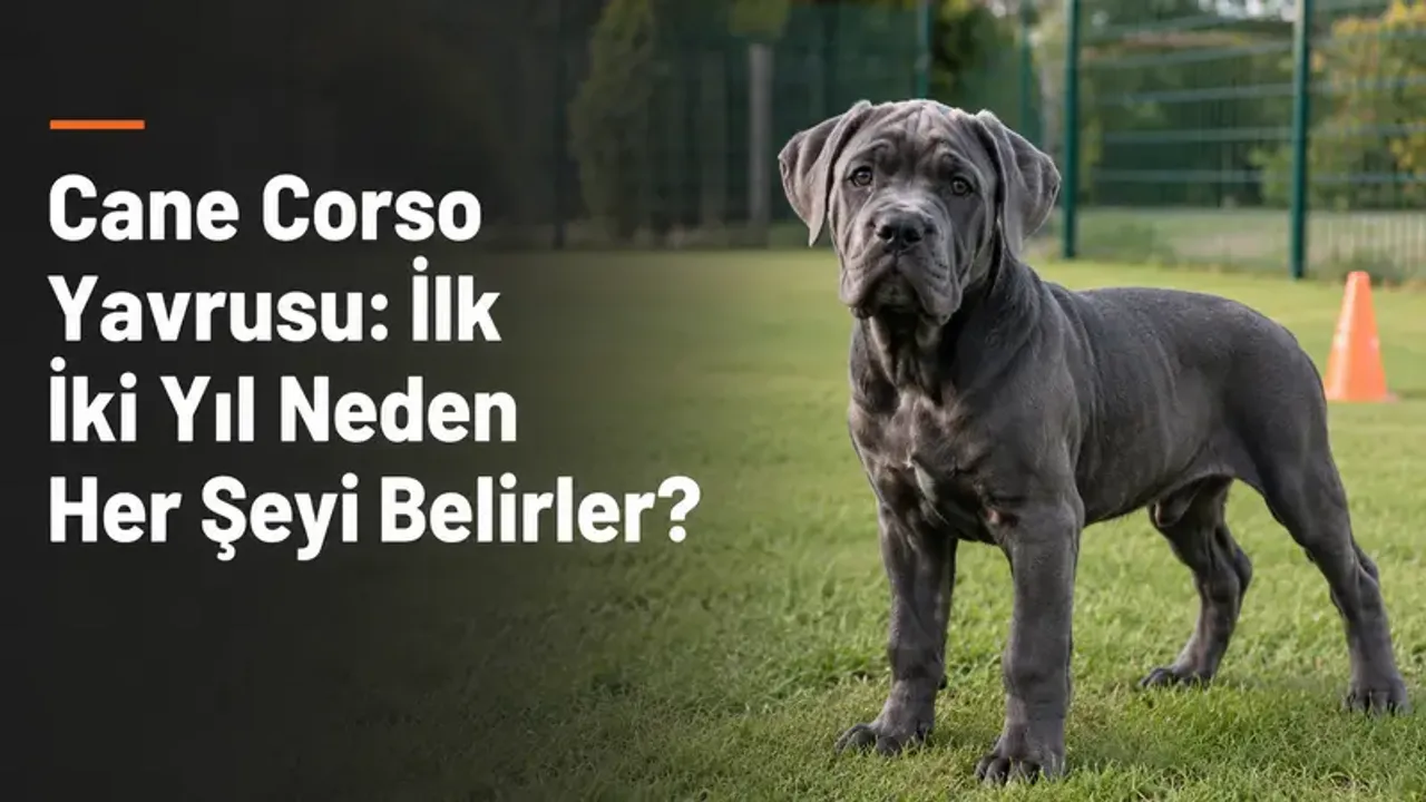 Cane Corso Yavrusu: İlk İki Yıl Neden Her Şeyi Belirler?