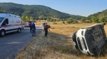 Bilecik’te Otomobil Yan Yattı: 5 Yaralı