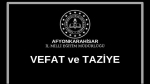Afyonkarahisar İl Milli Eğitim Müdürü İsmail Altınkaynak’ın acı günü