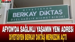 Afyon’da sağlıklı yaşamın yeni adresi: Diyetisyen Berkay Diktaş Merkezini açtı