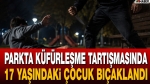 Parkta Küfürleşme tartışmasında 17 yaşındaki çocuk bıçaklandı